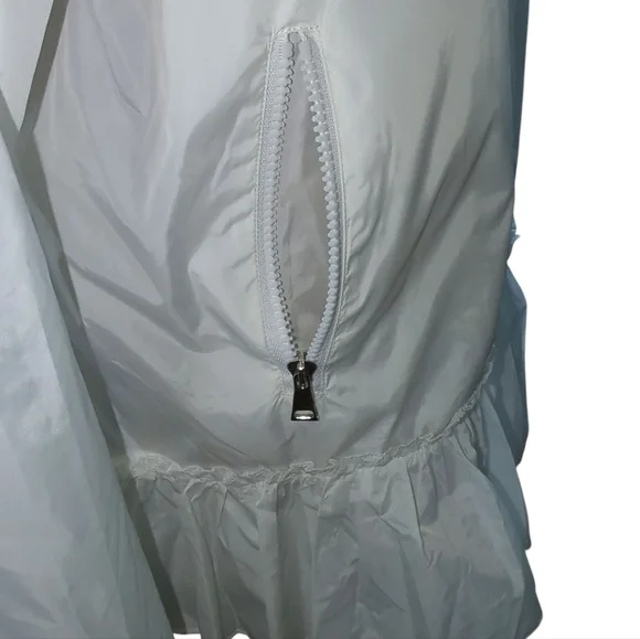 Moncler Nancy Women's Cream Hooded Jacket - Picture 6 of 10